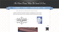 Desktop Screenshot of louismariebridal.com